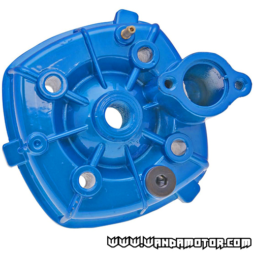 Cylinder head Piaggio LC 50cc blue